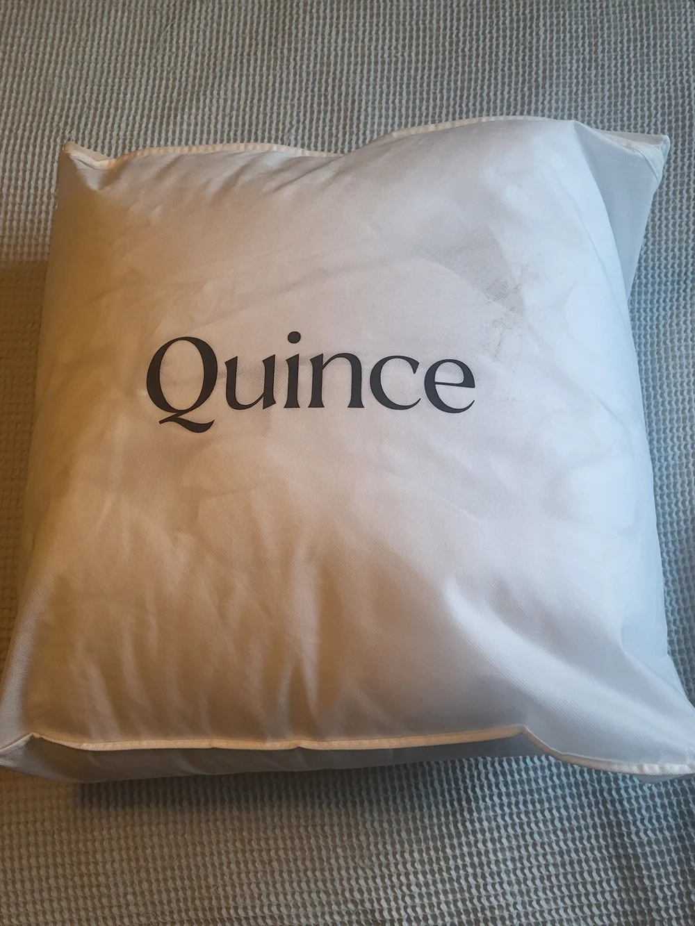 NIB Quince Premium Down Alternative Duvet Insert, Full/Queen, All Seasons